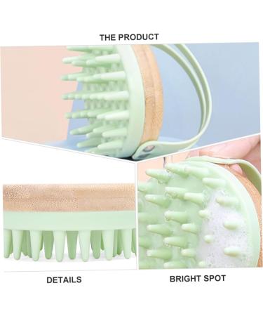 Beavorty 3Pcs Hair and Scalp Shampoo Brush Scalp Exfoliating Brush and Scalp Massaging Scrub - Buy Online on GoSupps.com