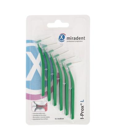 Miradent Interdental Brush I-Prox L 0.7 mm Green