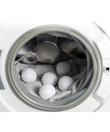 Wohlstand 6 pieces dryer balls for tumble dryers dryer balls dryer ball dryer ball washing ball for fluffy clothes cleaning household laundry reusable - Buy Online on GoSupps.com