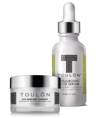 Shop Hyaluronic Acid Anti-Aging Skin Care Kit | Serum & Eye Cream for Dark Circles | Ideal Gift for Men & Women - Buy Online on GoSupps.com