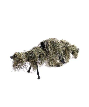 Arcturus Ghillie Rifle Wrap - Easily Camouflage Your Hunting Rifle Woodland