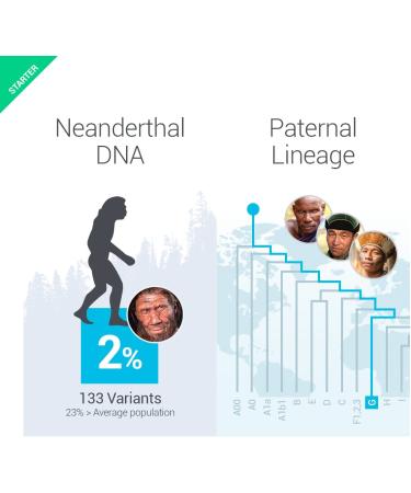 Genetic DNA Test Starter Kit - Ancestry, Traits, Fitness & Diets | 90+ Online Reports | Family Finder Sports Diet & Traits - Buy Online on GoSupps.com