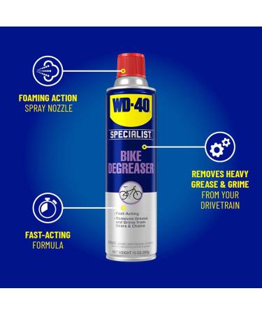 WD-40 Specialist Bike Degreaser 10 OZ - Powerful Cleaning Solution for Bicycles - Buy Online on GoSupps.com