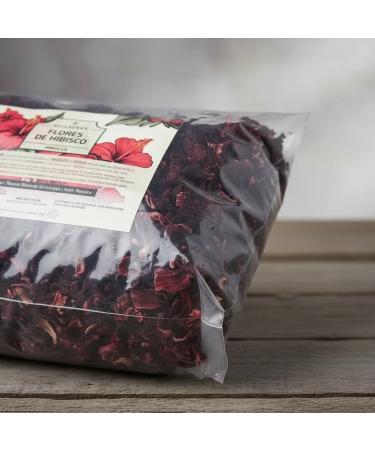 FRISAFRAN | Fleur d Hibiscus 900g | Hibiscus Sabdariffa | Hibiscus-Infusion | Th -d Hibiscus | Saveur Acidul e et Rafra chissante | Usage Froid ou Chaud | Fleurs-enti res - Buy Online on GoSupps.com