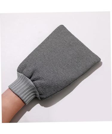 FOMIYES Men's Bath Set - Exfoliating Shower Gloves Back Scrubber Towel & Wash Scrubber for Healthy Bathing - Buy Online on GoSupps.com