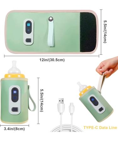 FGen USB Baby Bottle Heater - Portable Warmer with 5 Temperature Levels for Milk and Food Heating - Buy Online on GoSupps.com