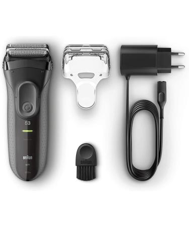 Braun Series 3 ProSkin 3000s Electric Shaver - Black | Rechargeable & International Shipping Available - Buy Online on GoSupps.com