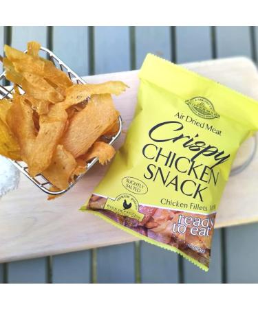 Meat Snacks - Low Carb Snacks - Great for Keto Diet - High Protein 85% - No Sugar - 100% Real Meat ( 6 bags x 25G) - Buy Online on GoSupps.com