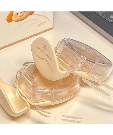 Naveso 120 Loftre Stripes Glue-Free Invisible Double Eyelid Stickers | Waterproof & Weld-Resistant | Includes Tweezers | International Shipping - Buy Online on GoSupps.com