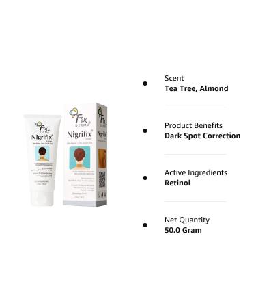 Kavir Nigrifix cream for Acanthosis Nigricans | Exfoliant | For Dark body parts like neck ankles knuckles Armpits Thighs Elbows 50gm - Buy Online on GoSupps.com