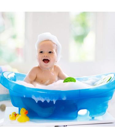 Buy 4pcs Natural Loofah Bath Balls - Honeycomb Sponge for Body Wash | Soft Infant Tub & Baby Brush - Hydrophilic Polyurethane - Gentle Skin Cleaning Tool - Buy Online on GoSupps.com