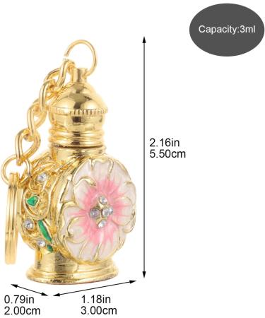 COHEALI Perfume Sample Bottle Mini Fragrance Bottle Glass Perfume Bottle Essential Oil Storage Bottle for Travel(Assorted Color) - Buy Online on GoSupps.com