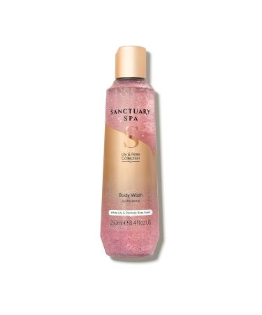 Sanctuary Spa Lily and Rose Shower Gel Body Wash Vegan and Cruelty Free 250ml lily rose 250 ml (Pack of 1)