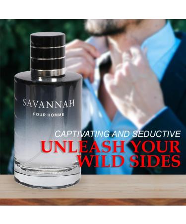 Savannah Spray Cologne - Eau De Parfum for Men - 3.4 fl.oz - Buy Online on GoSupps.com