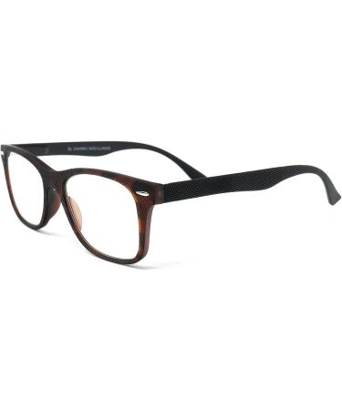 El Charro Illinois Tortoise/Black Reading Glasses - Diopter +1.5 | Stylish & Comfortable Eyewear for Global Shipping - Buy Online on GoSupps.com