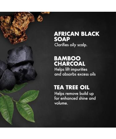 SheaMoisture African Black Soap Bamboo Charcoal Conditioner - 13oz - Buy Online on GoSupps.com