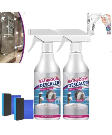 Acssart Bathroom Descaler Acssart Cleaner Acssart Foam Cleaner Bathroom Acssart Bathroom Cleaner Bathroom Descaler Cleaner Asscart Cleaner Bathroom Descaler Stubborn Stains Cleaner 2pcs