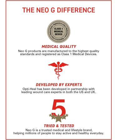 Neo G Opti-Heal Silicone Medical Tape 1 x 3.3 yd - Sensitive Skin Surgical Tape for Wound Care & Dressing Fixation - Adhesive First Aid Roll - Buy Online on GoSupps.com