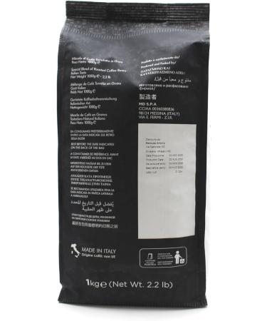 Koffie in Toasted Beans 1 kg Almanegra koffiemengsel Forte Robusta Arabica Espresso Beans - Buy Online on GoSupps.com