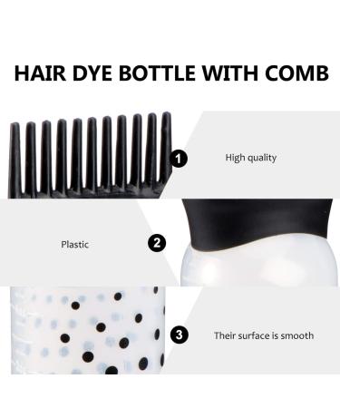 Luxshiny Root Ridge Applicator Bottle Set - 3 Hair Dye & Oil Applicator Brushes (Black) for Precision Application - Buy Online on GoSupps.com