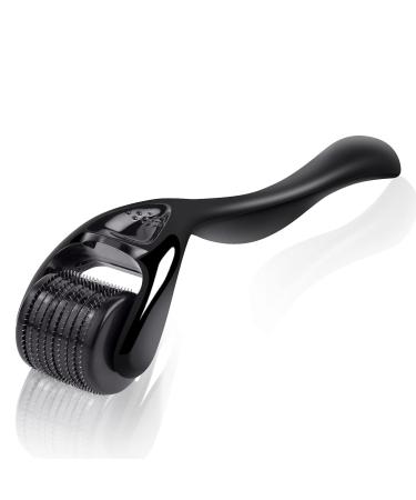 URAQT Derma Roller 0.75mm Beard Growth Roller Titanium 540 Micro Needle Roller for Men and Women Microneedle Face Roller for Facial Skin Care Anti Ageing Wrinkle Scar Removal Hair Regeneration - Buy Online on GoSupps.com