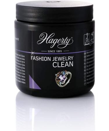 Hagerty Fashion Clean Jewelry Immersion Bath for Costume Jewellery 170ml Suitable for Silver Zirconium Crystal and Glass I Effective Cleaner with Immediate Effect I Basket - Buy Online on GoSupps.com
