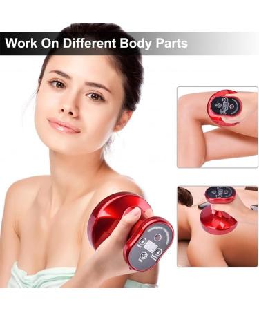 Electrical Cupping Set - 3 Massage Heads Adjustable Suction & 9-Stage Temperature Control for Full-Body Relaxation & Muscle-Skin Lift - International Shipping Available - Buy Online on GoSupps.com