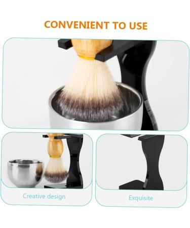 Beavorty Men's Razor Set | Badger Brush & Shaving Soap Kit for Beards - Premium Stainless Steel Hair Care - Buy Online on GoSupps.com