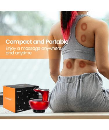 Scienlodic Electric Cupping Set with Gua Sha Massager - Rechargeable Warm Cupping for Body Muscle Relief - Buy Online on GoSupps.com