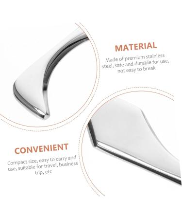Beavorty 3-in-1 Stainless Steel Fascia Knife & Gua Sha Massage Tool | Neck Massager & Scraper for Deep Tissue Relief - Buy Online on GoSupps.com