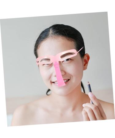 Balacoo 9 Sets Eyebrow Aid Eyebrow Shaping Template Eyebrow Shaping Stencil Plastic Eyebrow Template Shaper 1 count (Pack of 1) Pinkx3pcs - Buy Online on GoSupps.com