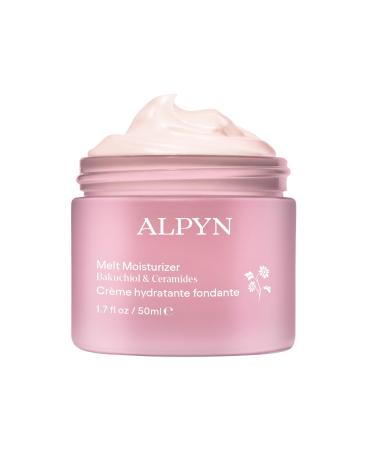 ALPYN Melt Moisturizer | Weightless Brightening and Plumping Hydration with a Velvety Makeup-Ready Finish | 1.7 oz / 50 ml