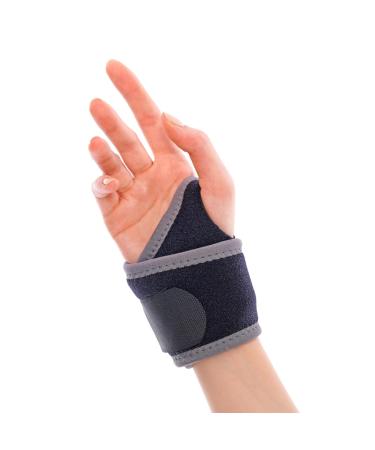 ikido Wrist Brace Carpal Tunnel Wrist Support Brace Wrist Compression Strap Reversible Right Hand Left Hand for Sprained Wrist Tendonitis Arthritis (1)