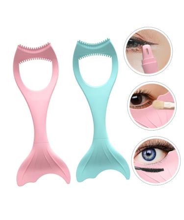 Buy Abaodam Makeup Tools - Reusable 2pcs Mascara Brush & Eyeliner Stencils | International Shipping Available - Buy Online on GoSupps.com