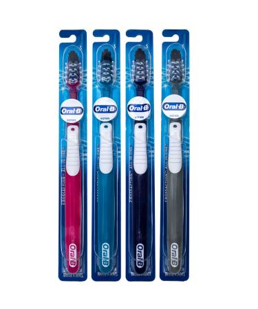 Oral-B Pro-Health All-in-One CrossAction Toothbrush 35 Soft (Colors Vary) - Pack of 4 - Buy Online on GoSupps.com