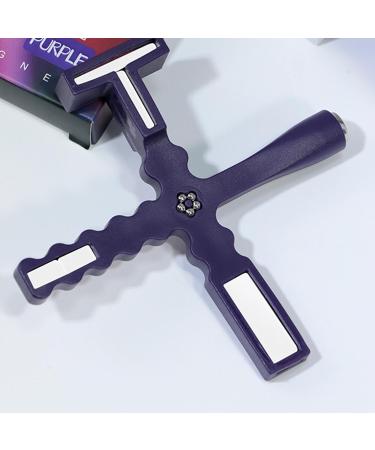 Joberio Cat Eye Magnet Tool Multi-Function Magnet Stick Professional Cat Eye Stick 5 in 1 Nail Design Tools for Salon Studio Home Purple - Buy Online on GoSupps.com