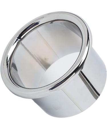 Hair Styling Station Insert Safe Professional Hair Dryer Holder Insert Burr Free Replacement for Hairdresser for Hair Salon (Stainless Steel Color) - Buy Online on GoSupps.com