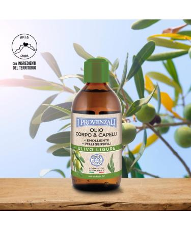  I Provenzali I Provenzali Ligurian Olive Body and Hair Oil for sensitive skin 200 ml - Buy Online on GoSupps.com