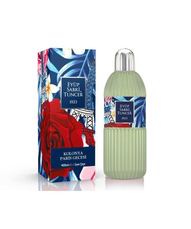 Eyup Sabri Tuncer-EST1923-Eau De Cologne Series (Paris Night 400ml Glass Bottle) Paris Night 12 Fl Oz (Pack of 1)