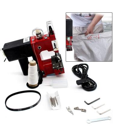 VPABES Industrial Seal Sewing Machine 110V - Portable Electric Bag Closer Stitcher for Woven Snakeskin Bags - Buy Online on GoSupps.com