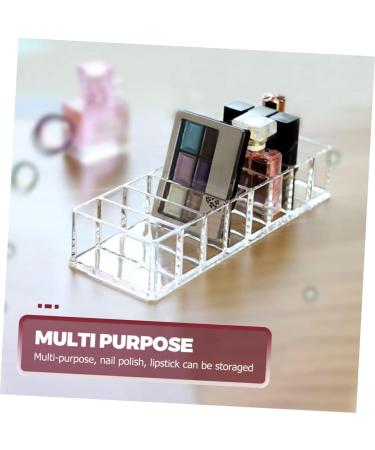 Balacoo 3pcs Box Makeup Storage Box Makeup Compact Organizer Eye Shadow Holder Eye Shadow Box Acrylic - Buy Online on GoSupps.com