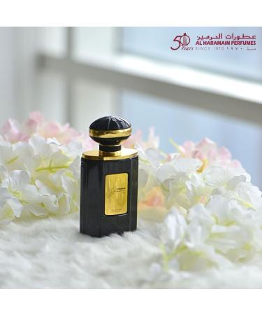 Al Haramain Junoon Noir for Women - Arabian Perfume - Long Lasting Arabic Perfume - Oriental Floral Fragrance - Femme Eau de Parfum - 2.5 oz 2.5 Fl Oz (Pack of 1) - Buy Online on GoSupps.com