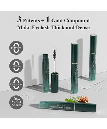 Breylee Eyelash Growth Serum - Lash Boost Serum for Longer, Fuller & Thicker Lashes - Eyelash Conditioner - 3ML/0.1 Fl. Oz (Silver) - Buy Online on GoSupps.com