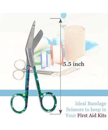 Luxury Lister Bandage Scissors 5.5 - Premium Stainless Steel for Nurses, Medical Students, Doctors - A2ZSCILAB Brand - Buy Online on GoSupps.com