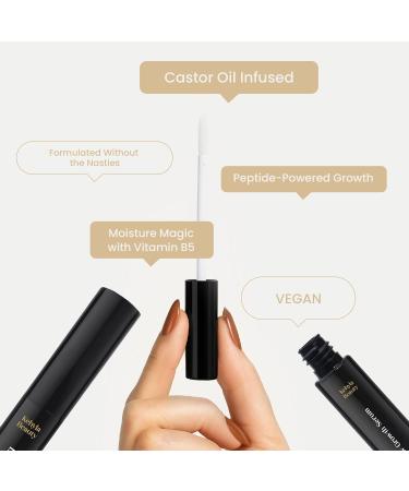 Kehyla Beauty Eyebrow Growth Serum Biotin Peptides & Hyaluronic Acid Nourishing Hydrating Formula for Fuller Thicker & Healthier Brows Hypoallergenic Vegan & Gentle for Daily Use 5ml 0.11 Fl Oz (Pack of 1) - Buy Online on GoSupps.com
