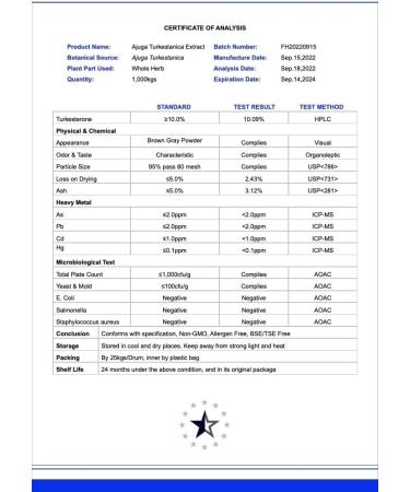 Turkesterone Europe 10% Complex with Hydroxypropyl---Cyclodextrin - 60 Capsules (500 mg) - Buy Online on GoSupps.com