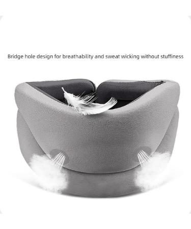 Neck Bandage for Pain Relief & Support | Foam Vertebral Collar for Sleeping | Soft Neck Stabilizer in Medium Rose - Buy Online on GoSupps.com