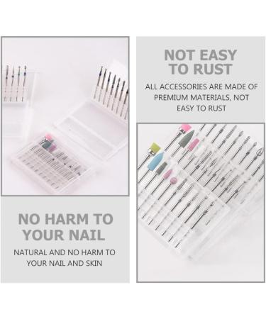 Beaupretty 3 Sets Nail Polisher Manicure Polisher Nail Drill Bits Manicure Polishing Accessory Manicure Sander Manicure Grinding Head Usb Manicure Drills Electric File Alloy Tungsten Steel - Buy Online on GoSupps.com