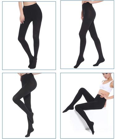 Medical Compression Pantyhose Stockings | Plus Size | 20-30mmHg Firm Graduated Support | Edema & Varicose Veins Treatment | Closed Toe | Black XXL - Buy Online on GoSupps.com