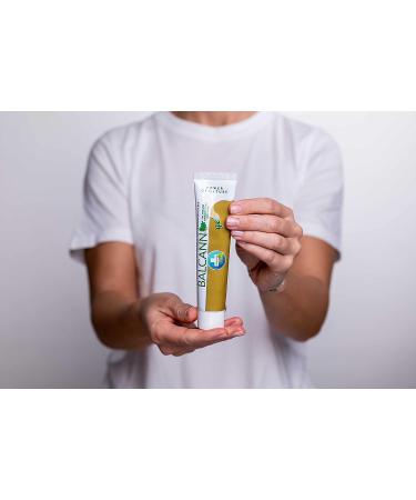 Annabis BALCANN Natural Vegan Skin Hemp Gel with Oak Tree Bark | Soothes Eczematous and Psoriasis Skin | After-Sun Care - Buy Online on GoSupps.com